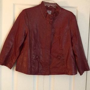Worthington Faux Leather Jacket